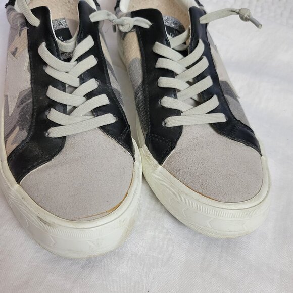 Vintage Havana Camo Sz 7.5 VH Est. 1954 Gail Multi Shoes Stars Sneaker low EUC - Picture 4 of 11